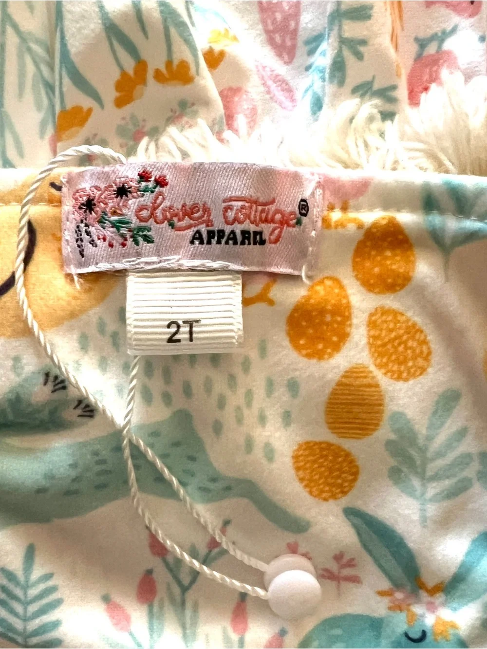 Clover Cottage features eggs polyester